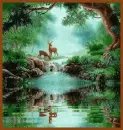 deer in the forest