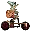 Pinocchio push toy