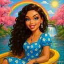 Beautiful Spring Girl