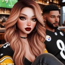 Cute Steeler couple