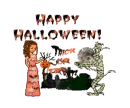 happy halloween doll