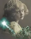 girl holding flowers
