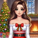 Cute Holiday girl