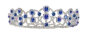 sapphire tiara