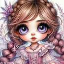 Cute whimsical girl #2