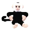 monkey plushie