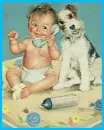 baby on the  phone