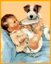 baby drinking a bottle