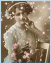 lady holding bouquet