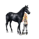 girl and her horse