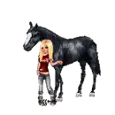 girl and her horse