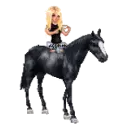 girl and her horse
