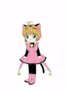 sakura cat girl