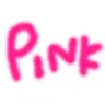 pink text