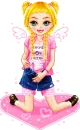 blonde doll