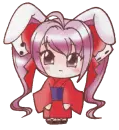 kimono rabbit girl