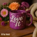 Purple Love It Mug