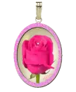 pretty rose charm