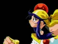 anime girl running
