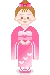 pink kimono doll