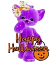 happy halloween cat
