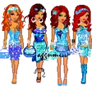 4 red heads