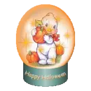 ghost snow globe