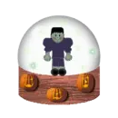 frankenstein snow globe