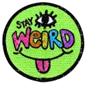 stay weird patch