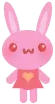 pink rabbit