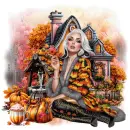 Autumn woman