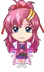 pink anime girl