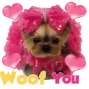 woof you