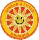 spread a little sunshine patch