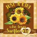 Just a Girl who loves Sunflowers
