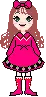 brunette doll
