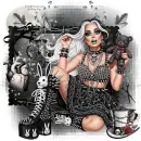 Goth Silver Girl