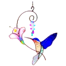 hummingbird suncatcher