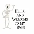 Skeleton Welcome to my page
