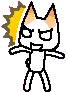 surprised cat