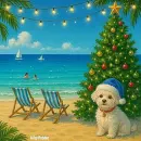 Summer Christmas at the Beach