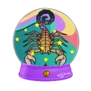 scorpion snow globe