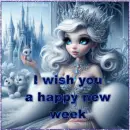 I wish you a happy new week