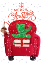 merry christmas cat plushie