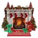 fireplace scene