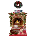 fireplace scene
