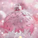 pink christmas background