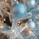 blue christmas background
