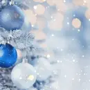 blue christmas background