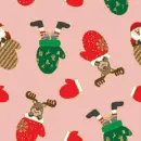 santa and reindeer